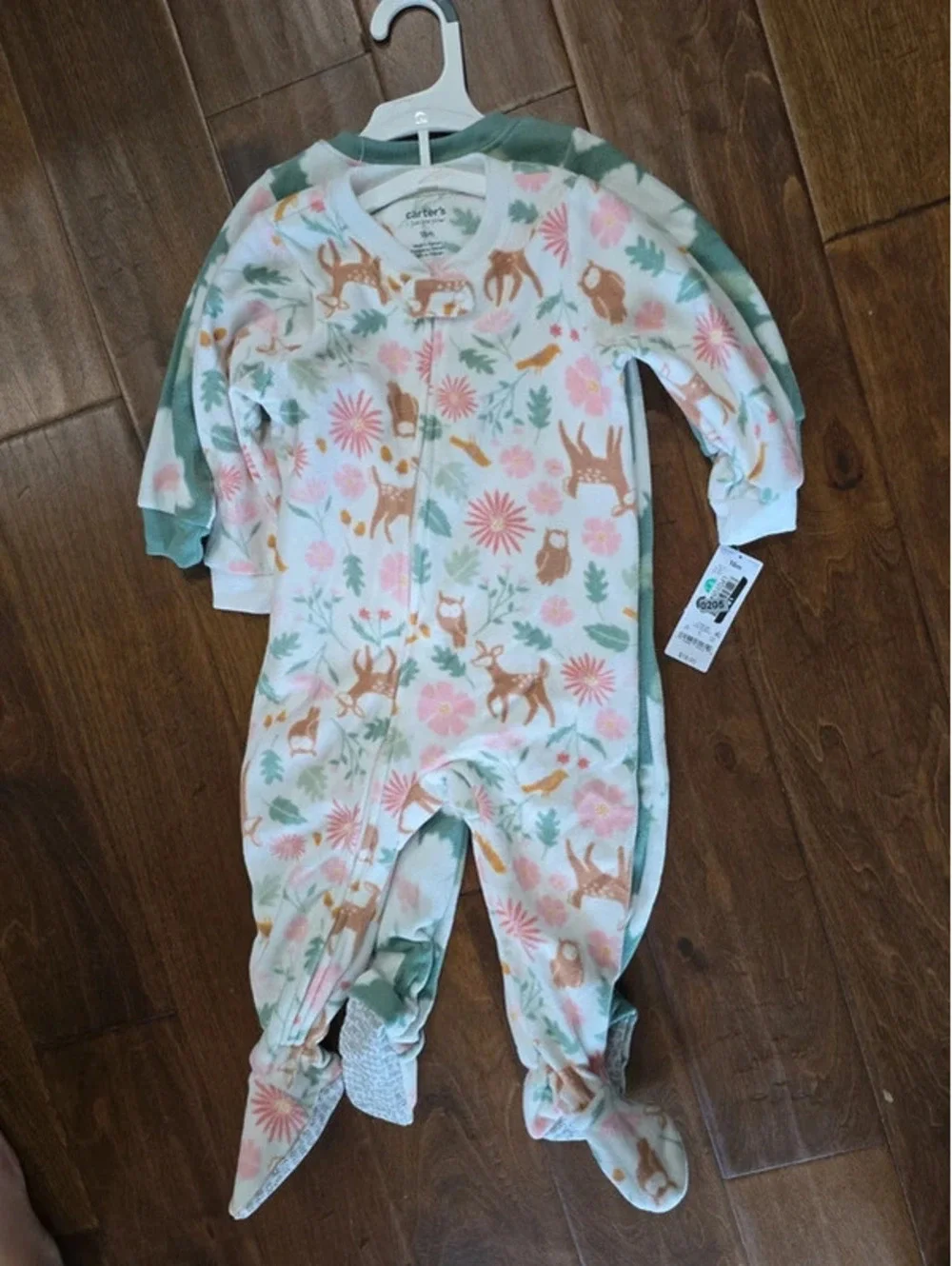 18m brand new fleece pajamas from carter's item.205G5